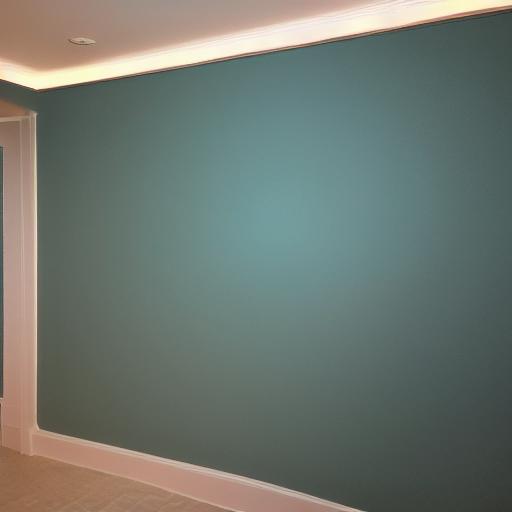 Фотография зеленой стены с гладкой текстурой