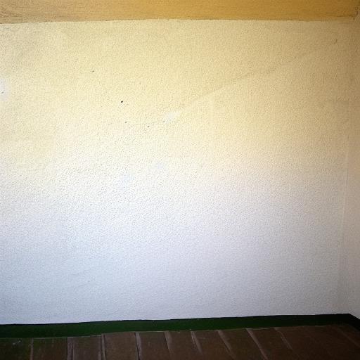 Фотография стены с нанесенной шпаклевкой